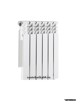 Радиатор биметаллический ROMMER Optima BM 500/80 4 6 8 10 12 секций