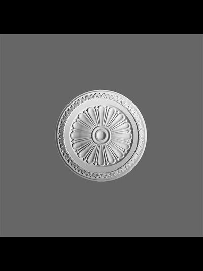 Розетка потолочная (подлюстра) из полиуретана с орнаментом Orac Decor-Orac Luxxus R14 диаметр 33,5см