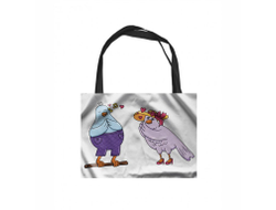 Сумка-шоппер горизонтальная #15 на День влюблённых, 14 февраля