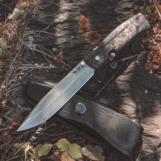 Складной нож Wild West (сталь Elmax, карбон)