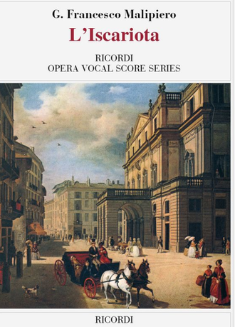 Malipiero, Gian Francesco L'iscariota Klavierauszug (it)