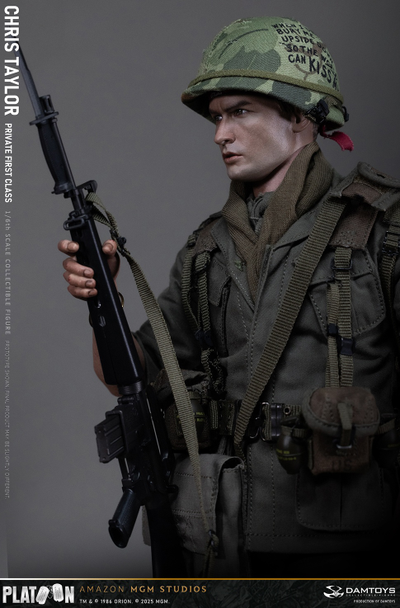 ПРЕДЗАКАЗ - Рядовой Крис Тейлор ("Взвод", Platoon) - Коллекционная ФИГУРКА 1/6 scale Platoon Chris Taylor (DMS046) - DAMTOYS ?ЦЕНА: 31700 РУБ.?
