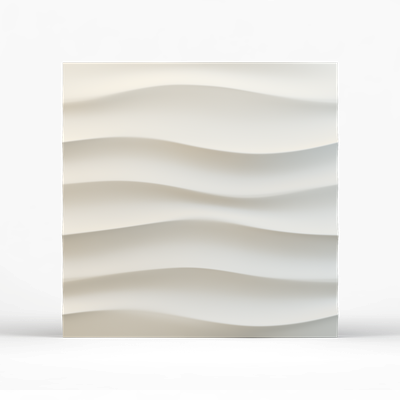 Гипсовая 3d панель "Волна горизонтальная крупная"