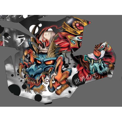 Наклейки на снегоход  Lynx Ranger Expedition Commander 2011-2018 №1431