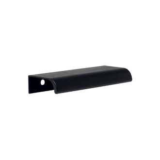 Ручка-профиль HPP.02.0064BL-BA, 96 мм, отделка черный шлифованный