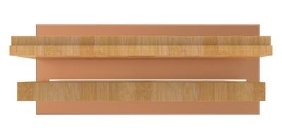 Модуль с 2-мя разделочными досками PSR003 PearlArc Rio Bronze