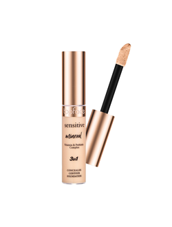 TOPFACE PT471 Консилер минеральный Sensitive Mineral 3 в 1 Concailer