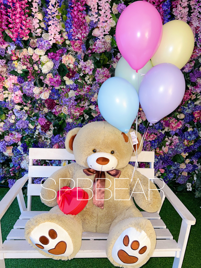 Подарочный набор №9 - Плюшевый мишка 150 см, Шарики 5, Киндер бокс с Рафаэлло