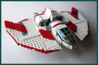 # 7931 Шаттл Джедаев T–6 / T–6 Jedi Shuttle