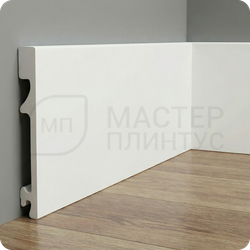 “Плинтус под покраску Teckwood из дюрополимера”, “Премиальный декоративный плинтус для покраски”, “В
