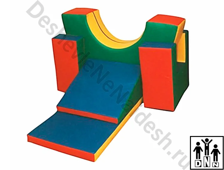 Мягкий модульный Спортивный комплекс Спортсмен-2 (полукольцо)