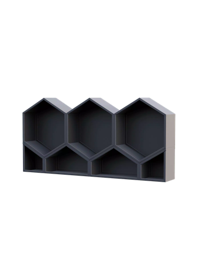 Дровник «Соты» (готовые)