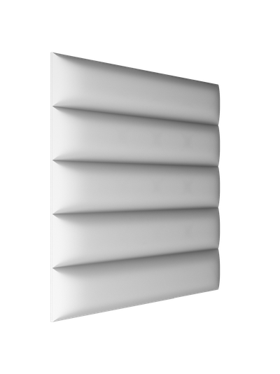 Стеновая панель Bello Deco СП19, 3D, дюрополимер, влагостойкая, под покраску, 50х50х3.5 см