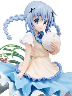 Фигурка 1/7 Чино Кафу (Chino Kafuu Hanazakari Summer Dress Ver.)