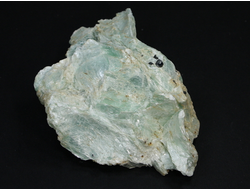 Тальк зеленый (благородный) необработанный, Урал, Шабры (105*78*43 мм, 318 г) №20569