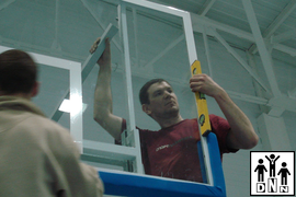 Сборка и монтаж спортивного оборудования