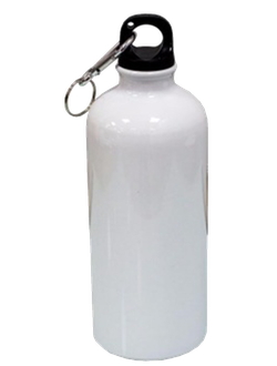 БУТЫЛКА - ФЛЯЖКА алюминиевая белая 600мл