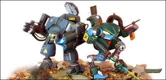 Минироботы ZOD №1 "Варвар-Хищник"