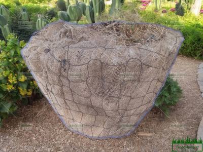 Мешковина джутовая  пл. 160гр/м2, рулон 100 метров, (ширина 110см) Бангладеш