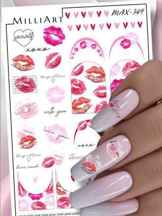 Слайдер-дизайн MilliArt Nails MAX-349
