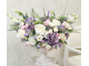 Прекрасное сочетание цветов цветочной композиции из искусственных цветов Дениза № АРК07/на АОАБУКЕТ