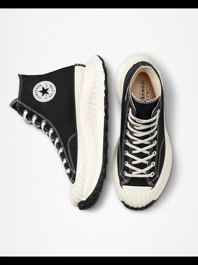 Кеды Converse Chuck Taylor 70 AT-CX черные высокие на платформе