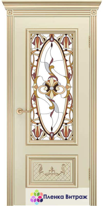 Витражная пленка, витражная пленка самоклеющаяся под заказ,пленочный витраж с классическим рисунком