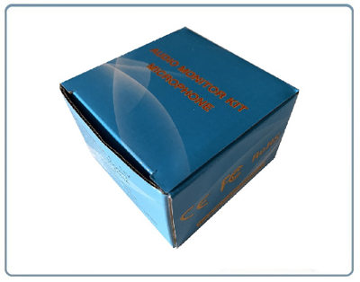 MIC-07 Высокочувствительный микрофон с АРУ для систем видеонаблюдения, подключение IP видеокамер с аудио каналом. Для использования в помещении.