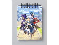 Блокнот Genshin Impact, Геншин Импакт №3