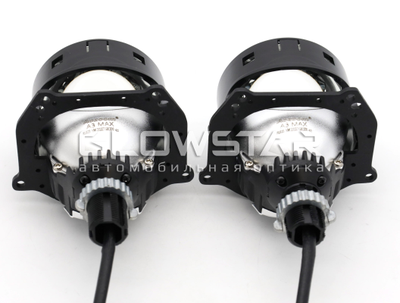 Билед модули Aozoom A3 Max 2025 3.0 дюйма, 5500К, 12V, 49W/57W, крепление 3R и съемное гаечное (комплект, 2шт)