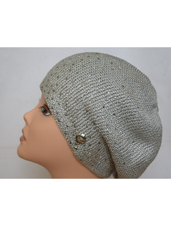 Серебристый летний берет Vizio Италия S A 6