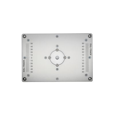 Пластина под Makita RT0700cx для установки фрезера в стол 170*250 мм. с гравировкой линеек