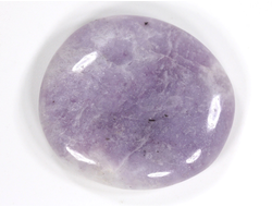 Лепидолит сиреневый, полировка плоская, Бразилия (41*37*8 мм, 23 г) №35727