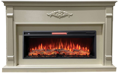 Линейный электрокамин Брукс SL с очагом Joker 45