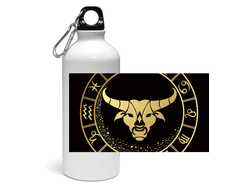 Спортивная бутылка с символикой "Быка" №1