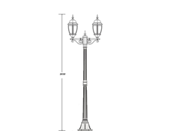 Парковые светильники ARSENAL S2 (2.0m)