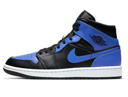 Найк Аир Джордан мужские кроссовки Nike Air Jordan 1 Mid 'Hyper Royal' 554724-077