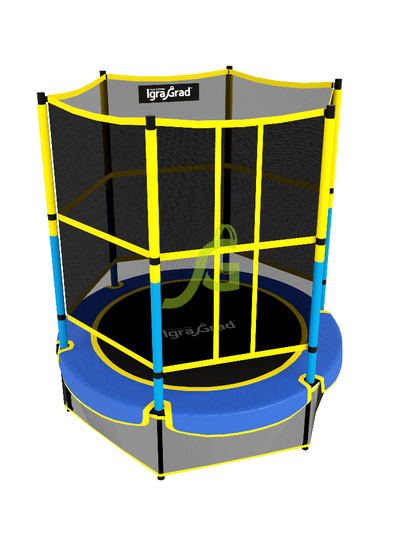 Батут с защитной сеткой IgraGrad Mini 144 см (55")