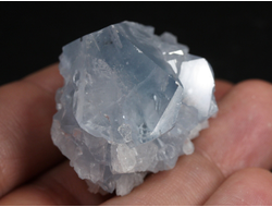 Целестин голубой, друза кристаллов, Мадагаскар (45*35*30 мм, 56 г) №36263