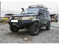 Бампер силовой передний ST Uaz Patriot (2014-...)