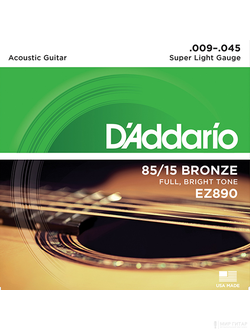 D`Addario EZ890 Bronze 85/15 (9-45)