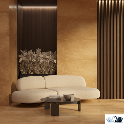 Керамогранит Creto Foil Aluminum White 60х120 см