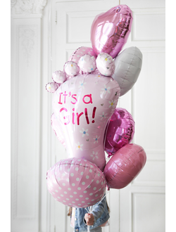 Букет Ступня для девочки