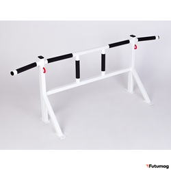 Турник настенный улучшенный с 3 хватами, белый