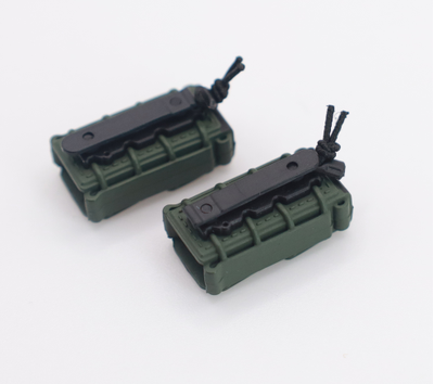 Пистолет с кобурой и подсумками под магазины - 1/6 (26062R) - Easy&Simple