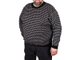 Джемпер - пуловер мужской большого размера 7007-6056 (Размеры: 60-80) свитер мужской большого размера