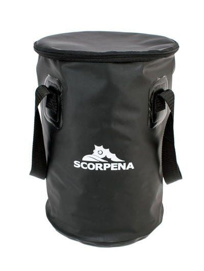 Складное ведро Scorpena с крышкой 10л