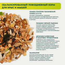 Bambini Pets (Бамбини Петс) корм для крыс и мышей, 400 г