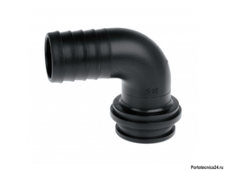 Фитинг 3/4" угловой 90°; ёлочка 13 мм.