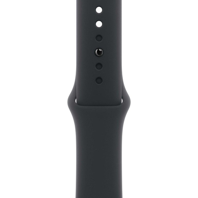 Apple Watch Series 11 42mm Jet Black Aluminium Case with Black Sport Band S/M